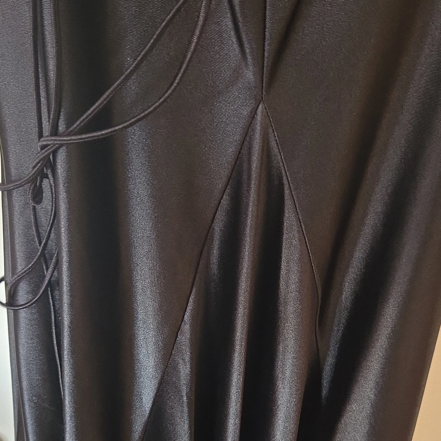 Colors Dress Black Beaded Corset Gown Size 6 - photo 4