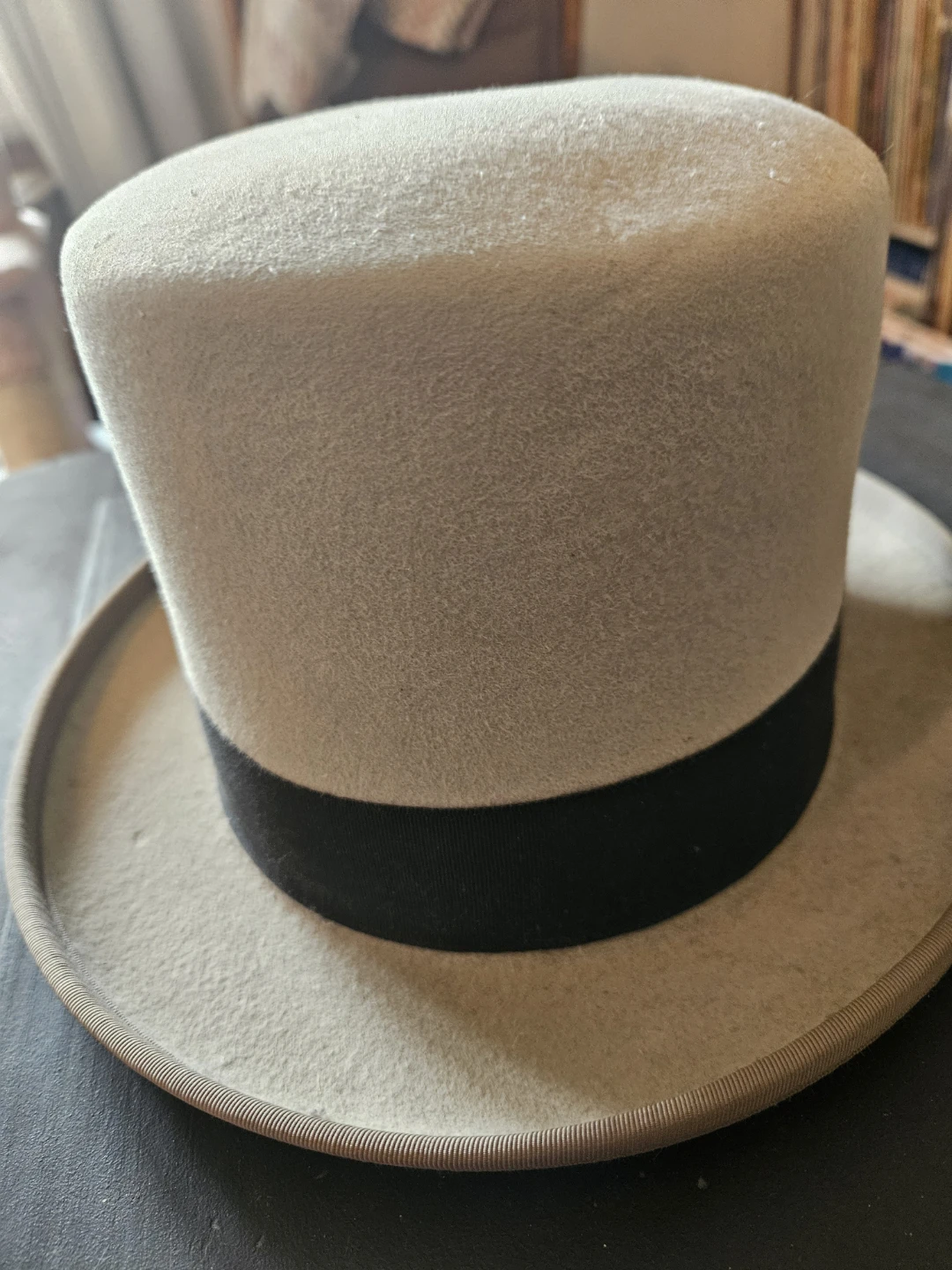 Smithbilt Hats 5X Beaver Quality Top Hat Size 6 7/8 - photo 3