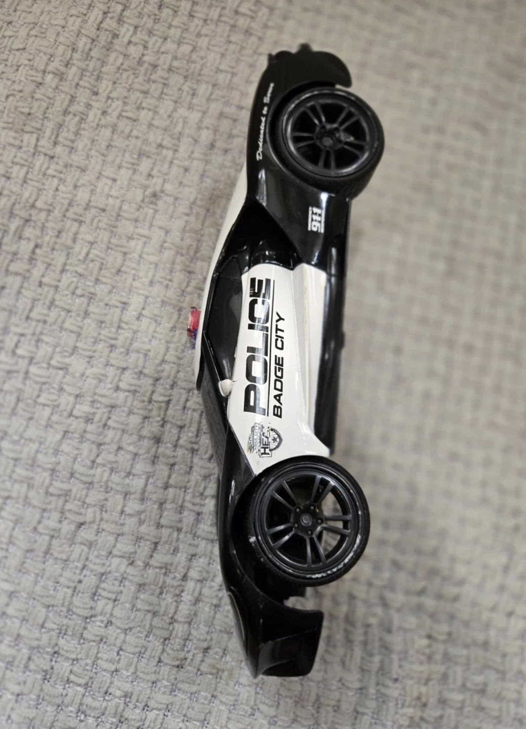 Police Toy Car - Black and White - photo 4