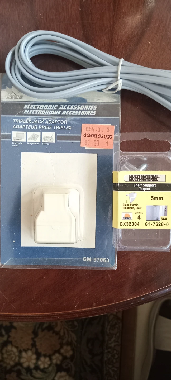 Expert Triplex Jack Adaptor and Buildex Snap Supports