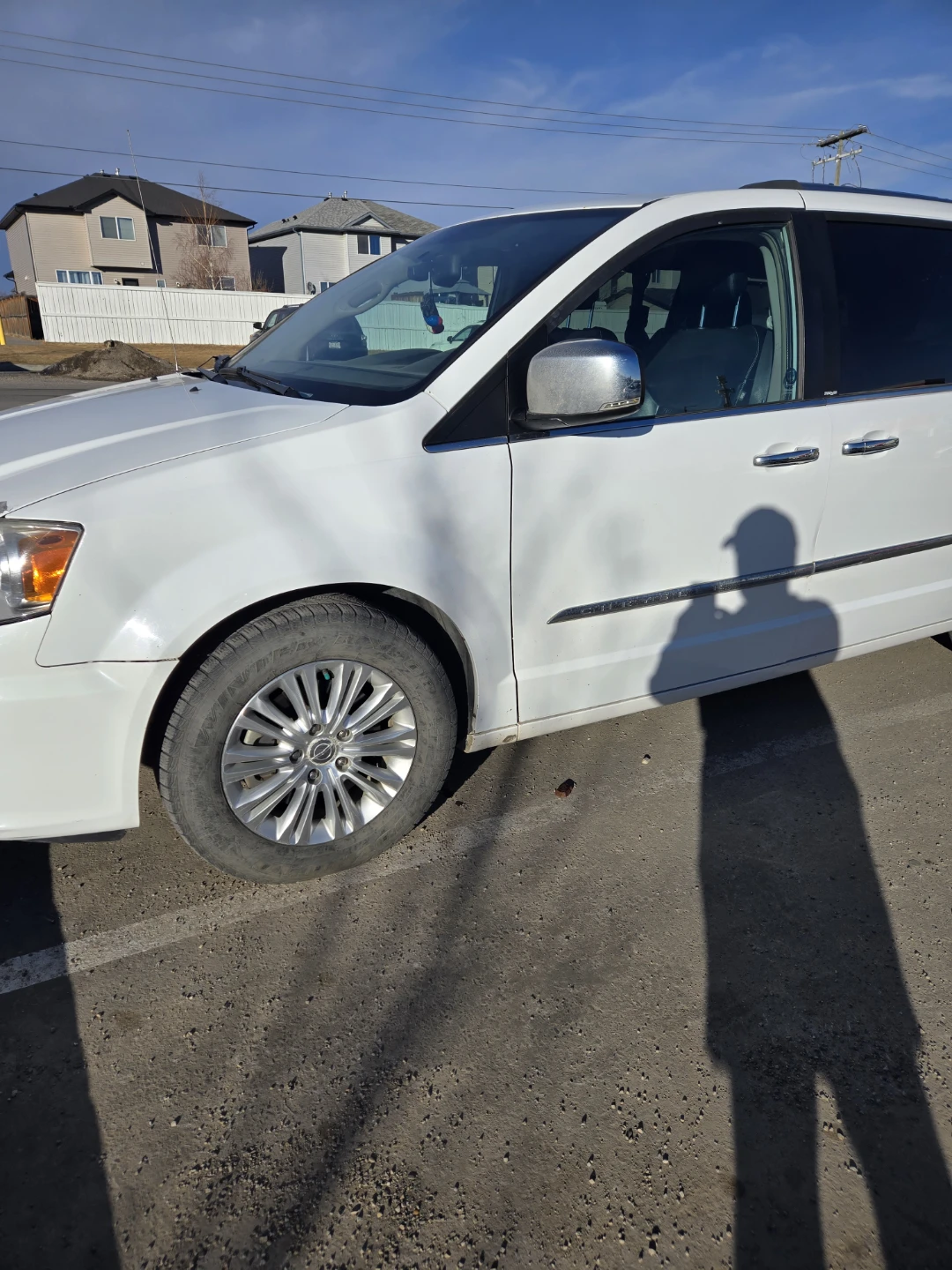 White Chrysler Town & Country Minivan - photo 3