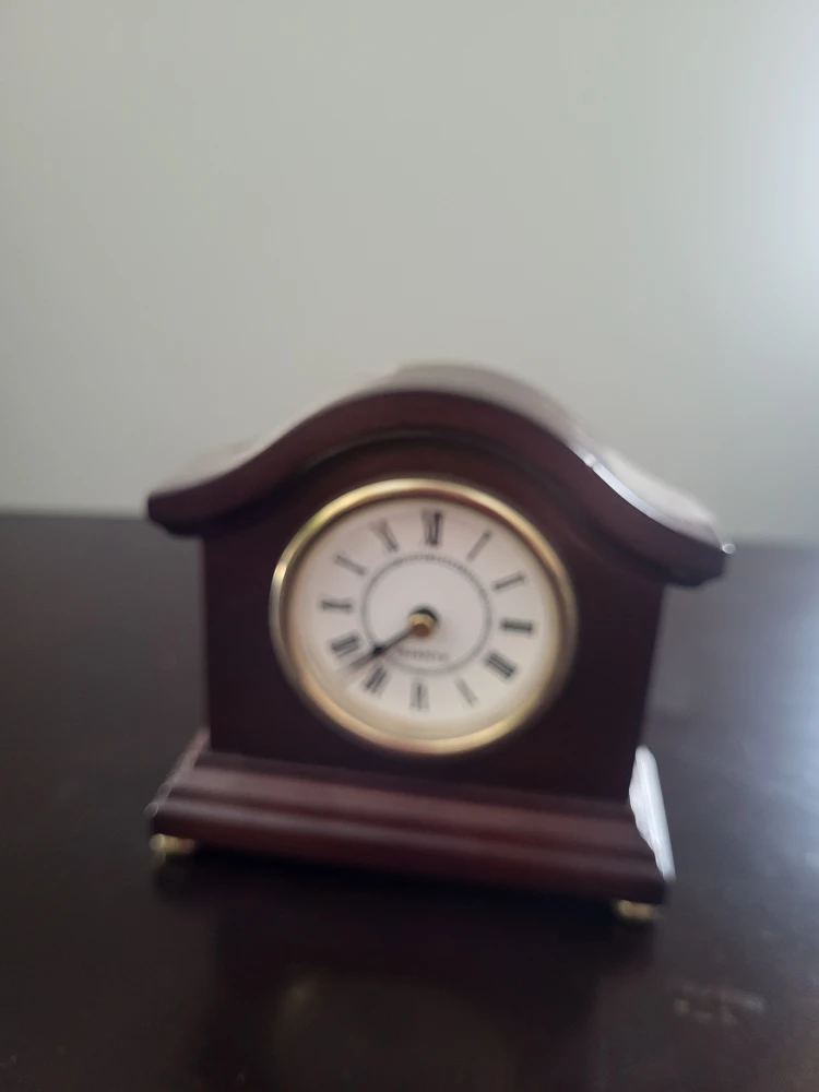 Wooden Mantel Clock