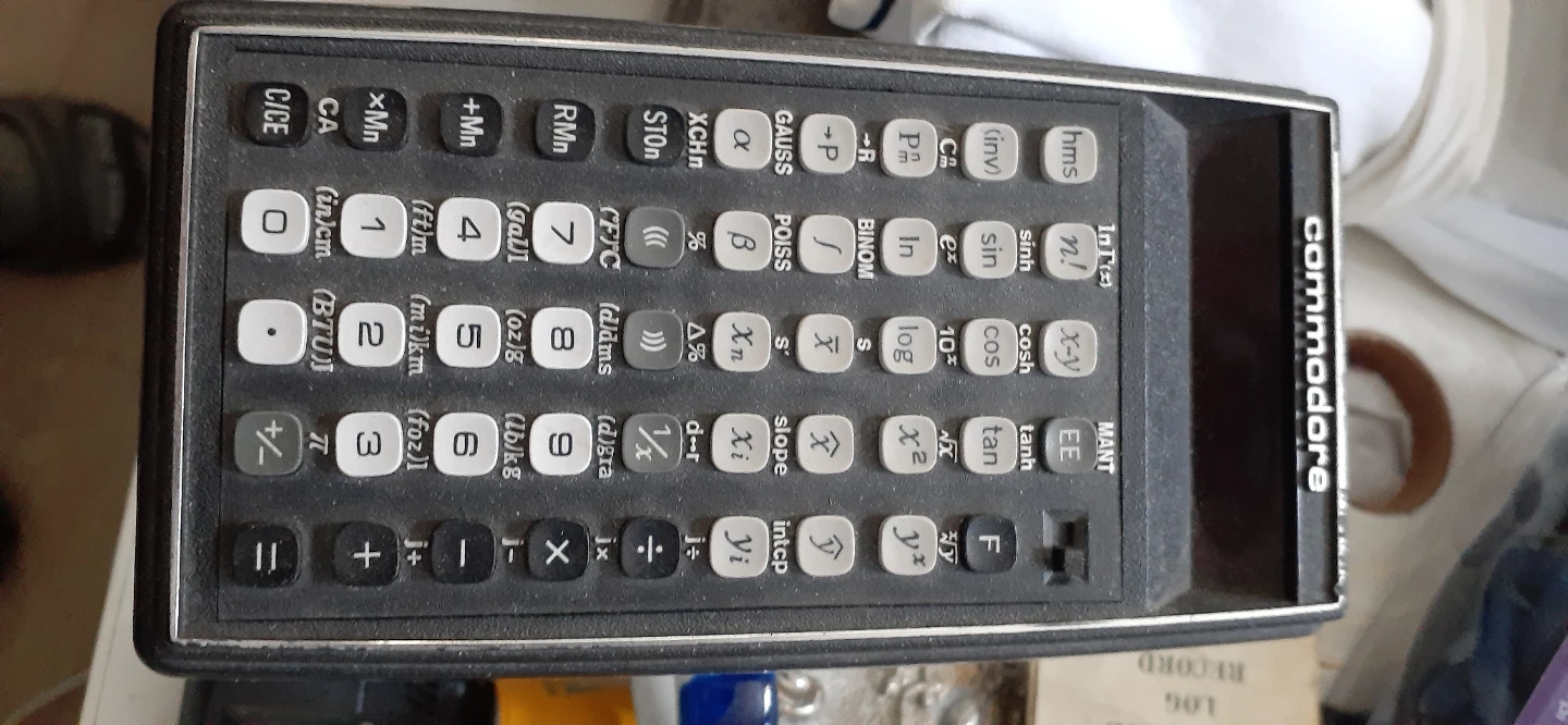 Commodore Scientific Calculator