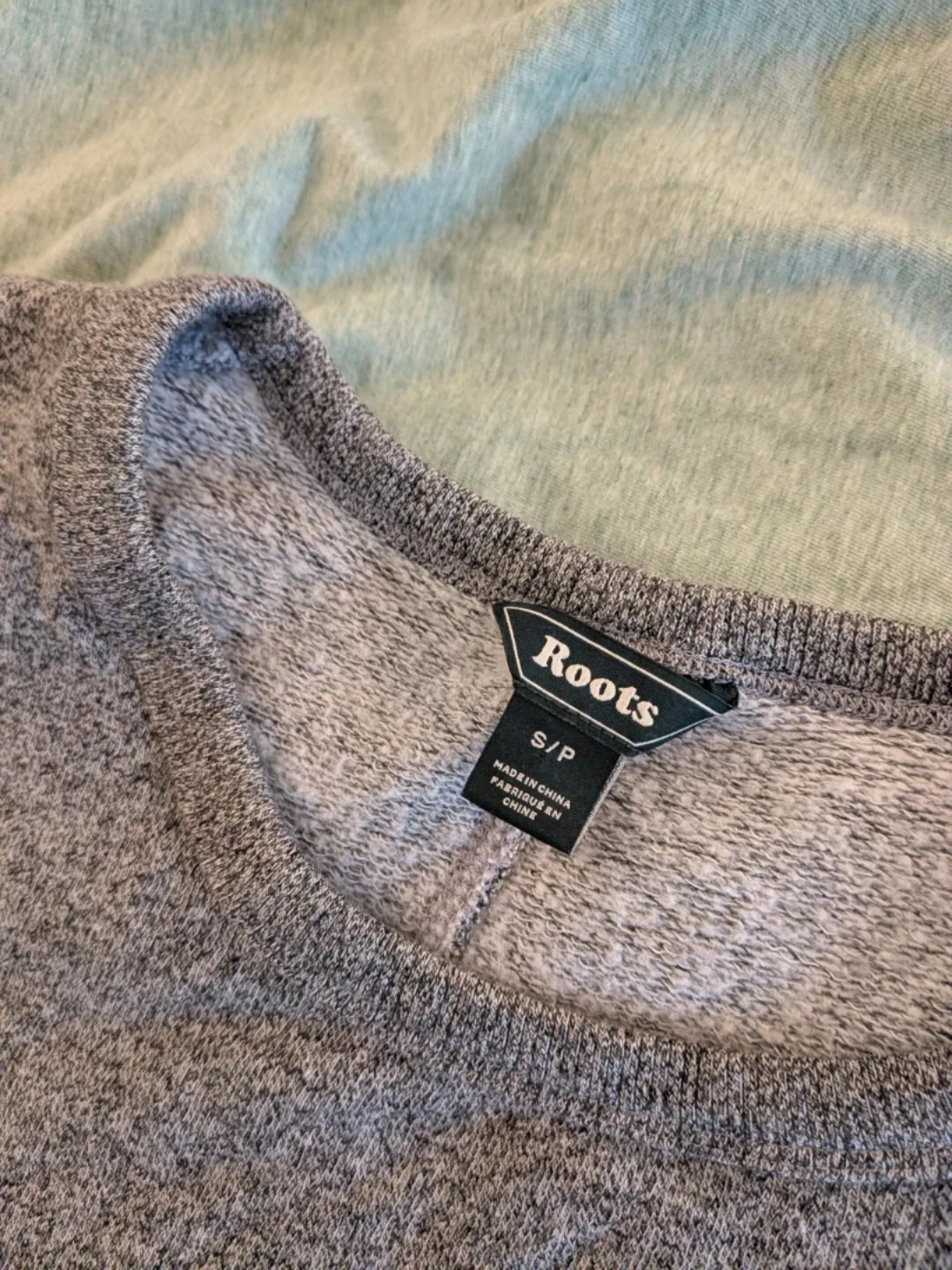 Roots Grey Sweatshirt Dress Size S/P - photo 2