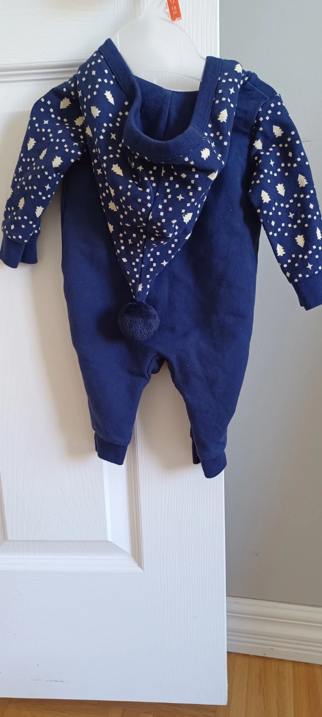 Baby Cat & Jack Navy Blue Sleepsuit NB/RN - photo 5