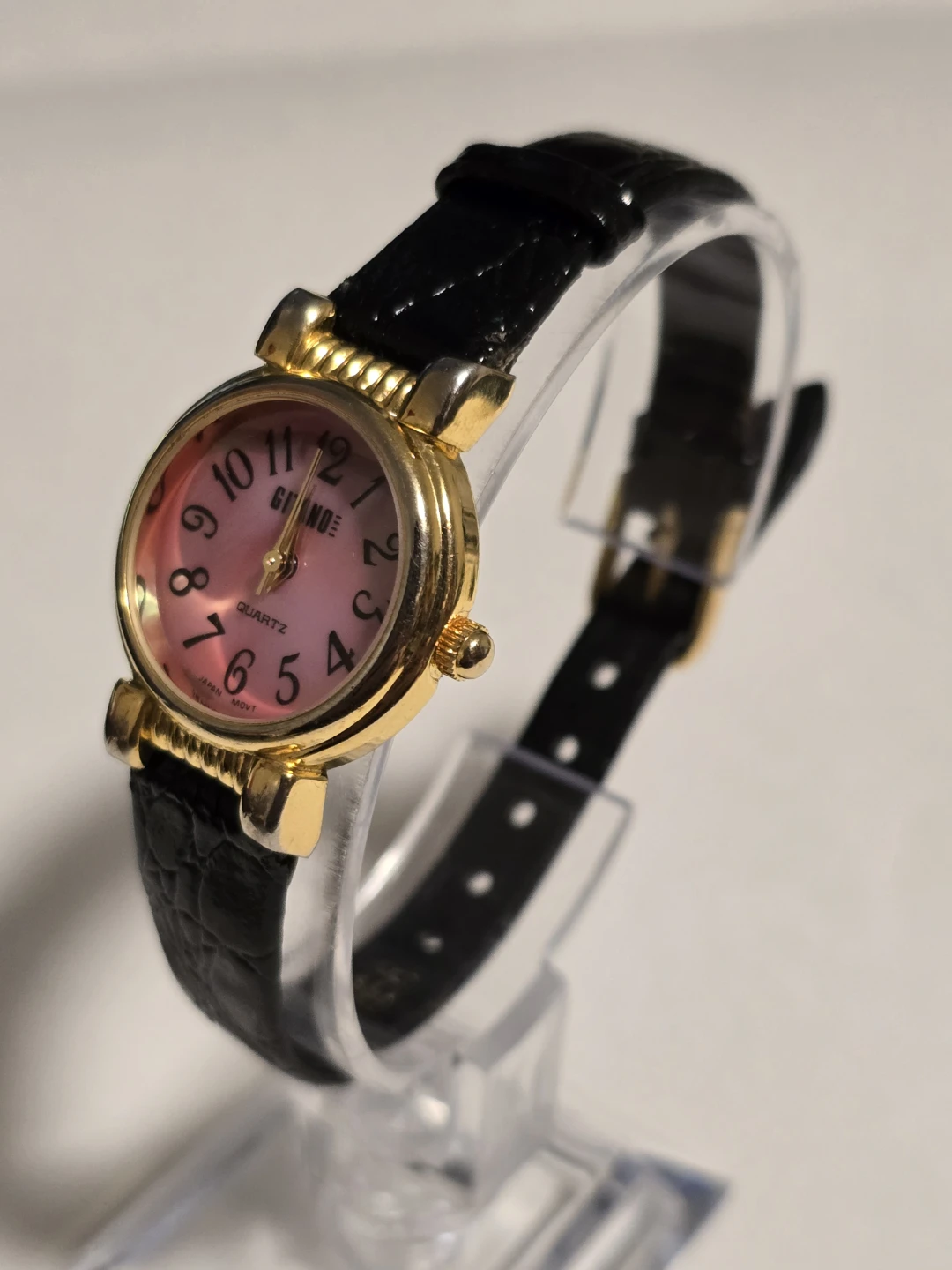 Lady's Pink Dial Gitano Quartz Watch - photo 2