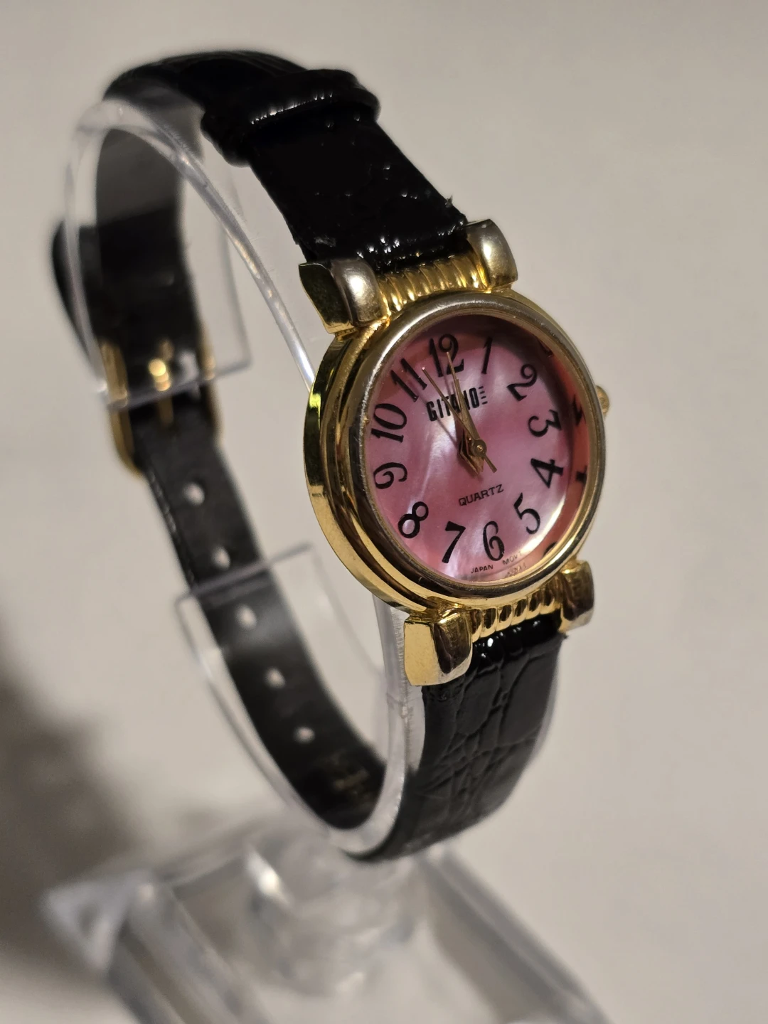Lady's Pink Dial Gitano Quartz Watch - photo 3