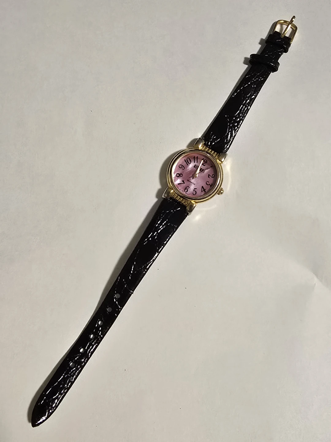 Lady's Pink Dial Gitano Quartz Watch - photo 5