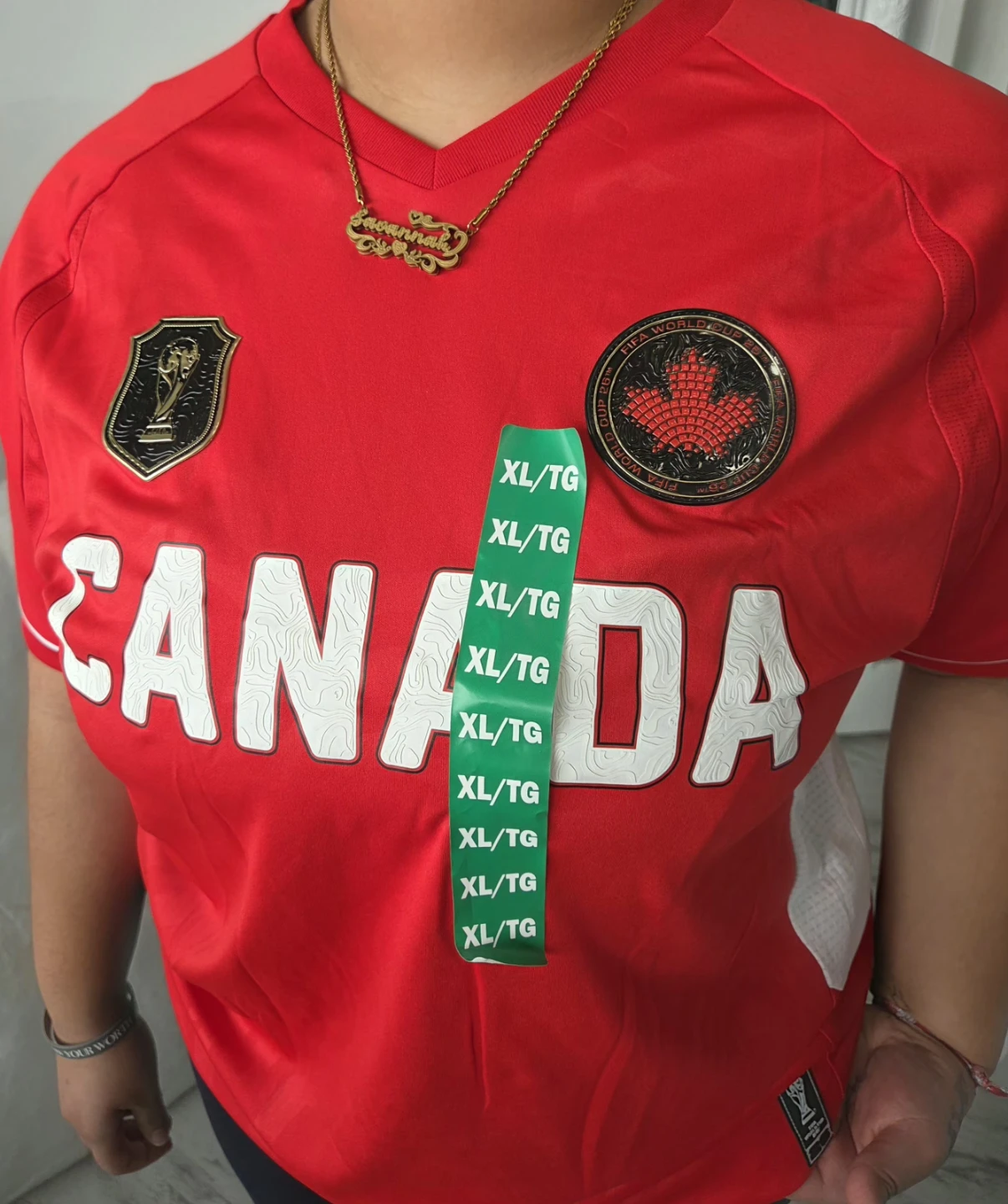 Canada FIFA 2026 World Cup Jersey XL - photo 5