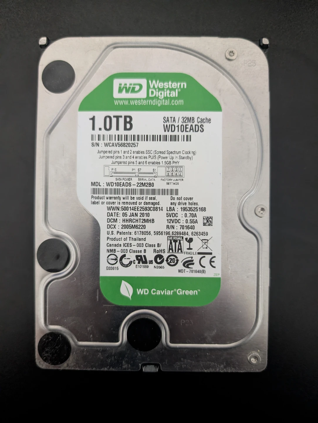 2x 1TB Desktop Hard Drives Bundle