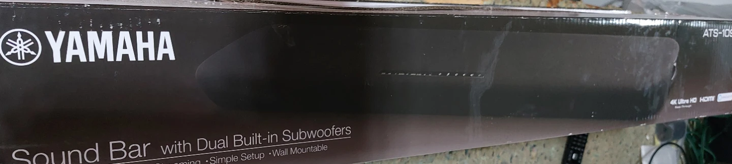 YAMAHA ATS-1090 Sound Bar with Dual Built-In Subwoofers - photo 5