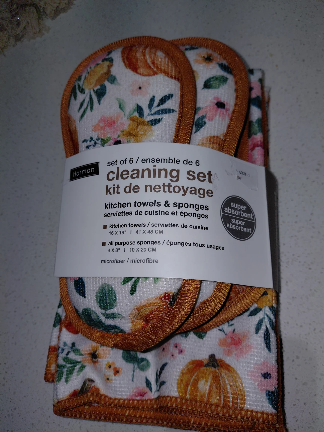 Harman 6pc Cleaning Set - Kitchen Towels & Sponges - photo 2