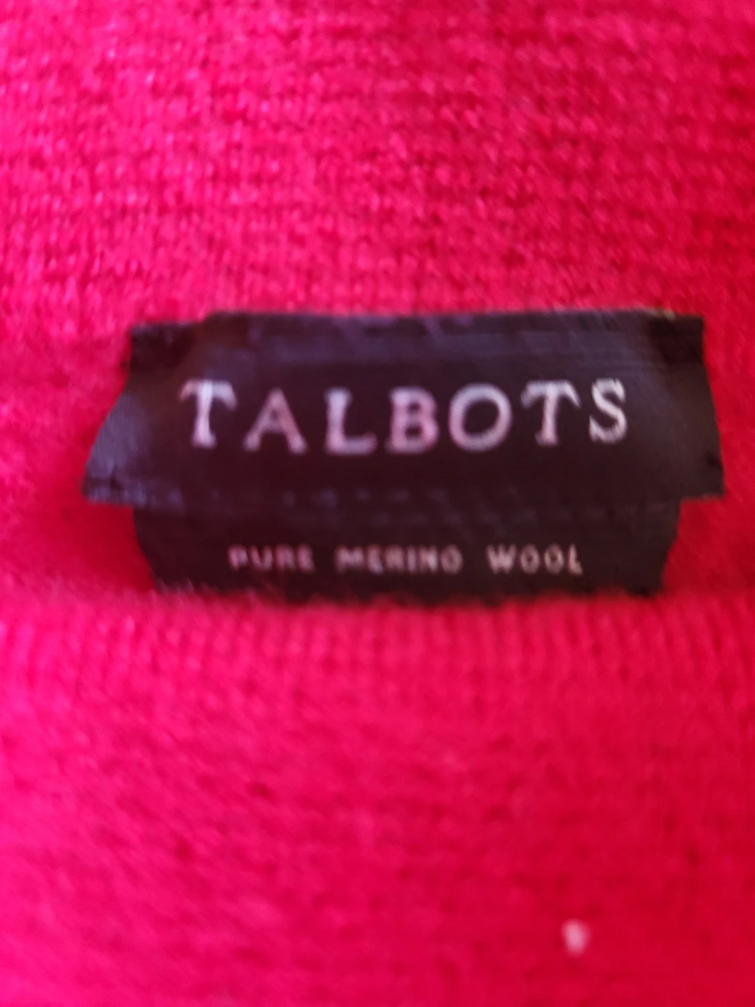 Talbots Red Pure Merino Wool Turtleneck Sweater - photo 2