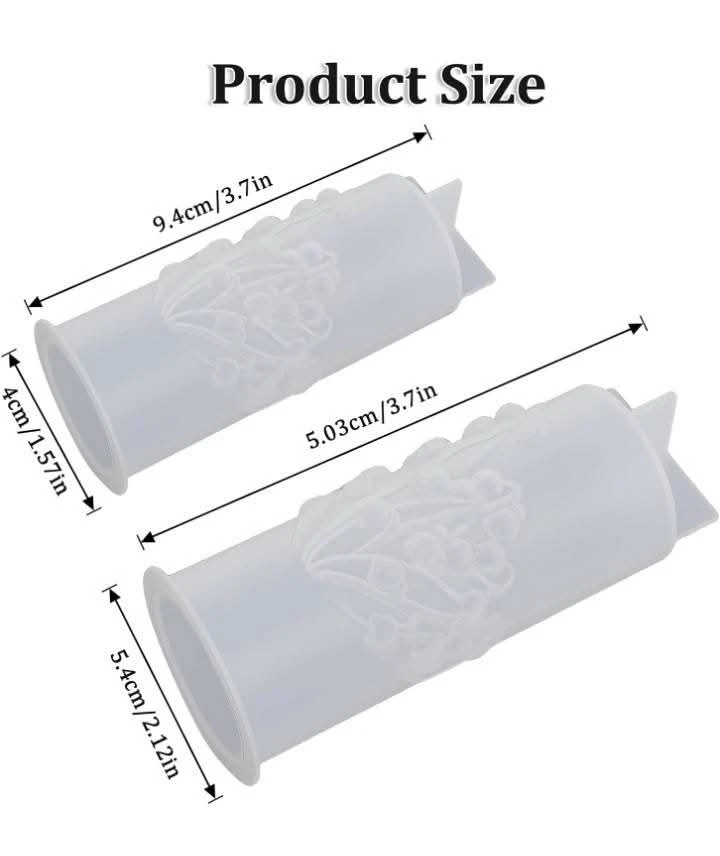 Set of 2 Decorative Candles