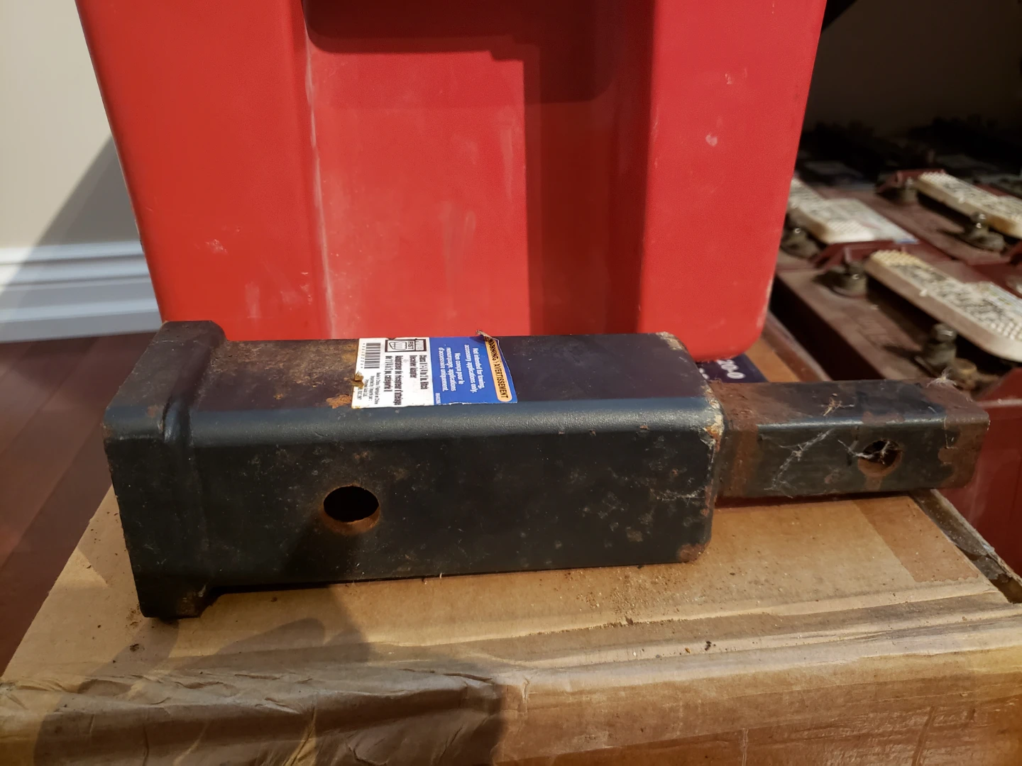 Class II 1-1/4 to 2 in. Hitch Receiver Adapter
