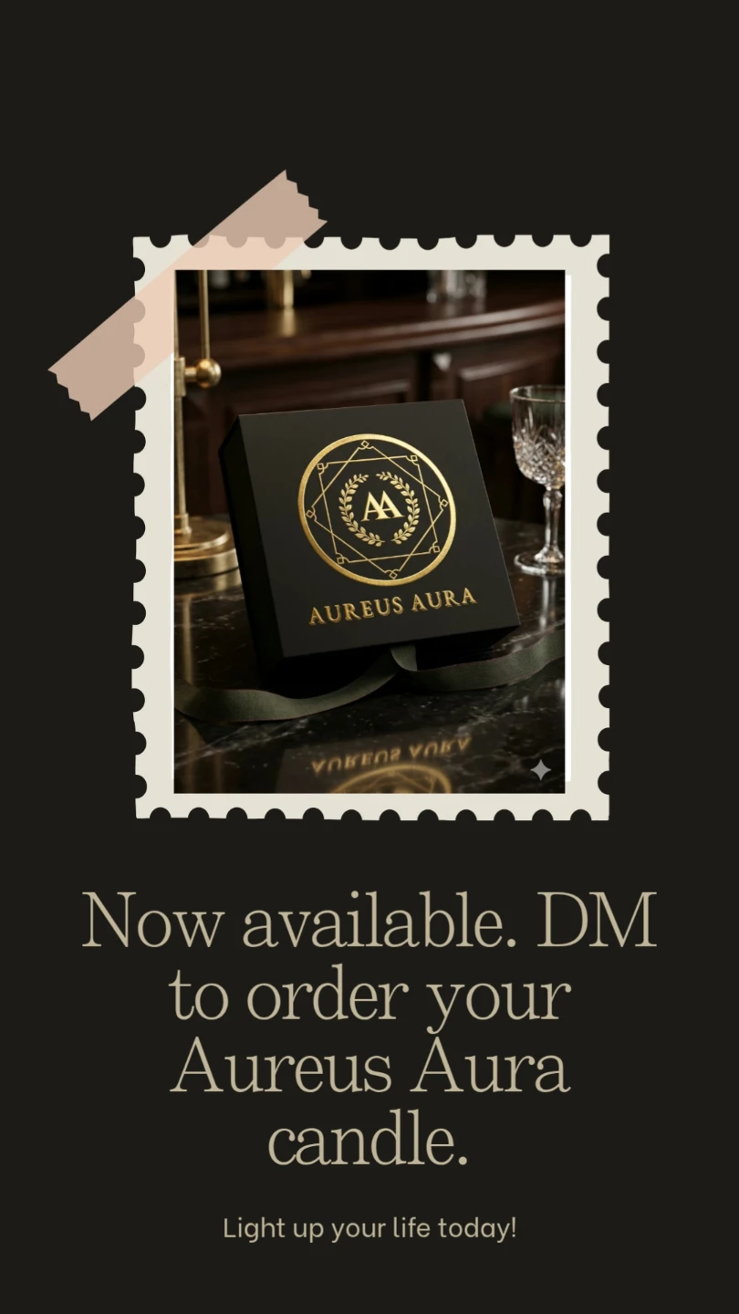 Hand-Poured Luxury Candle for Spiritual Grounding
