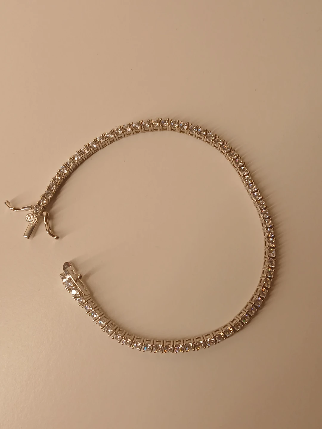 Sterling Silver Tennis Bracelet