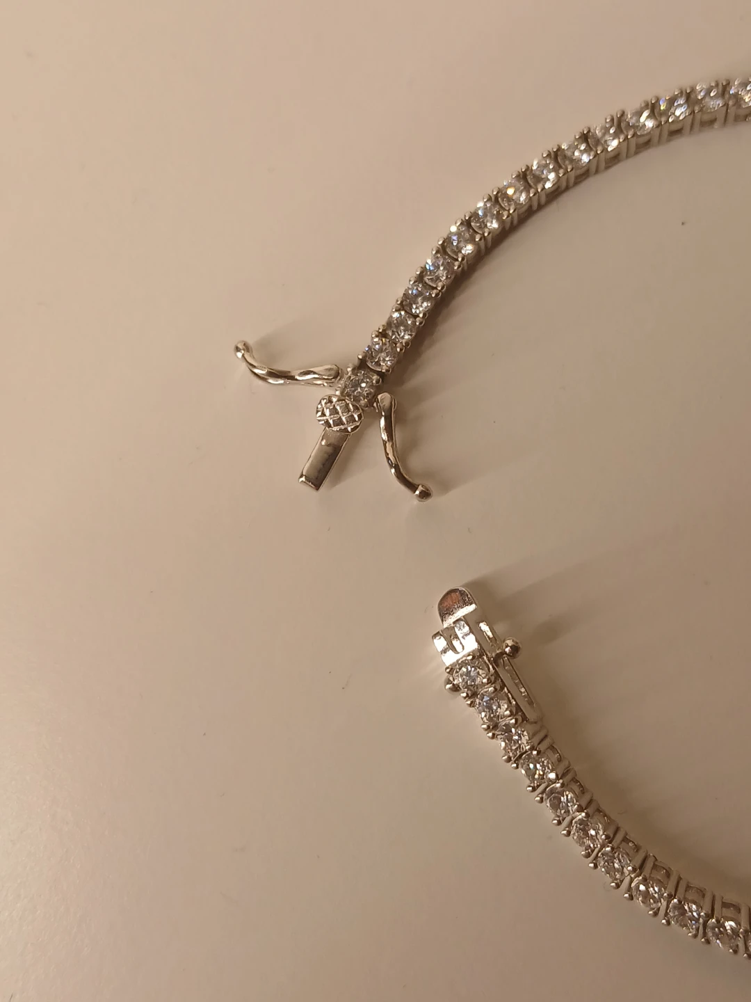 Sterling Silver Tennis Bracelet - photo 2