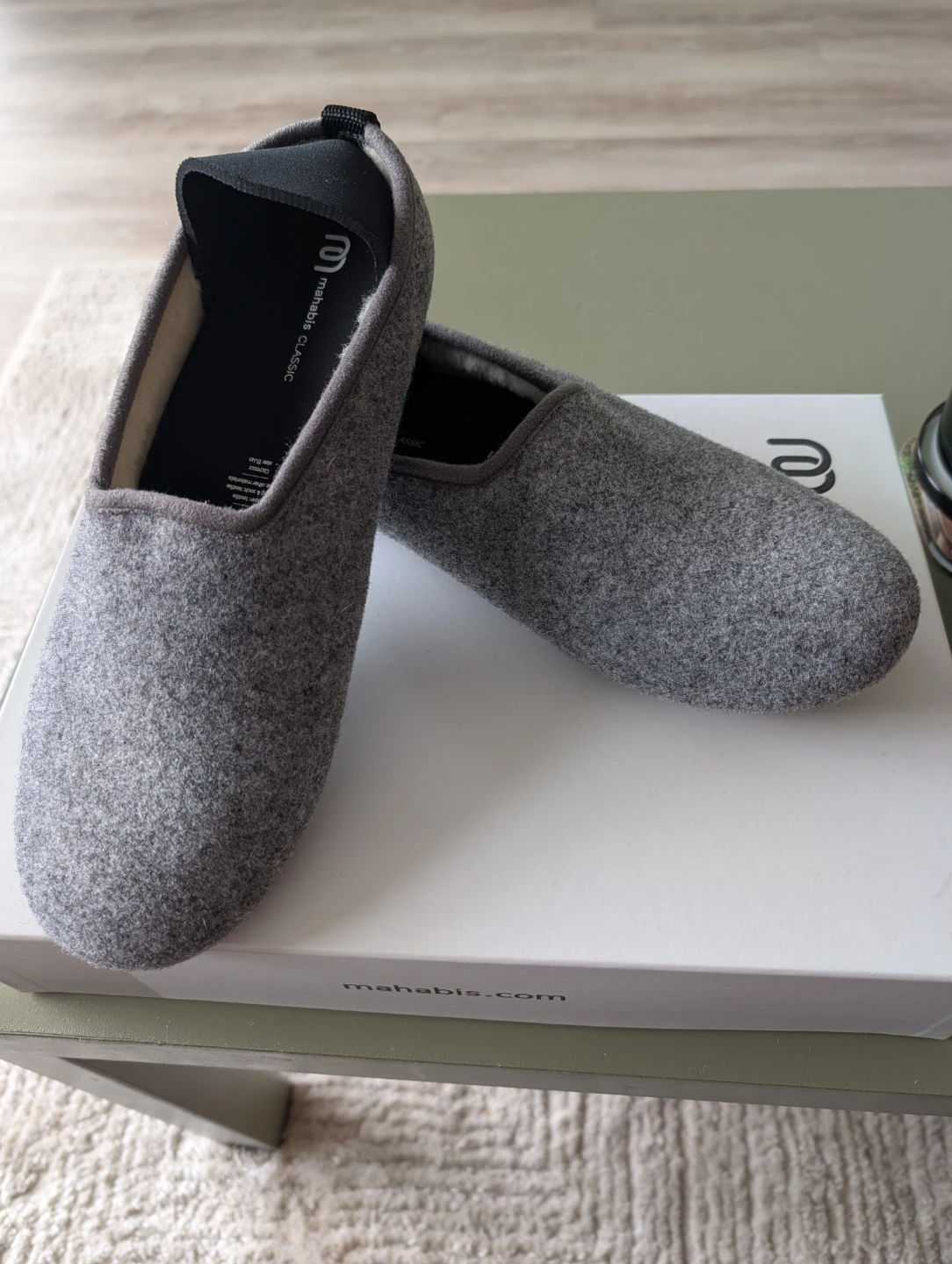 Mahabis Classic Slippers EU 41 Grey