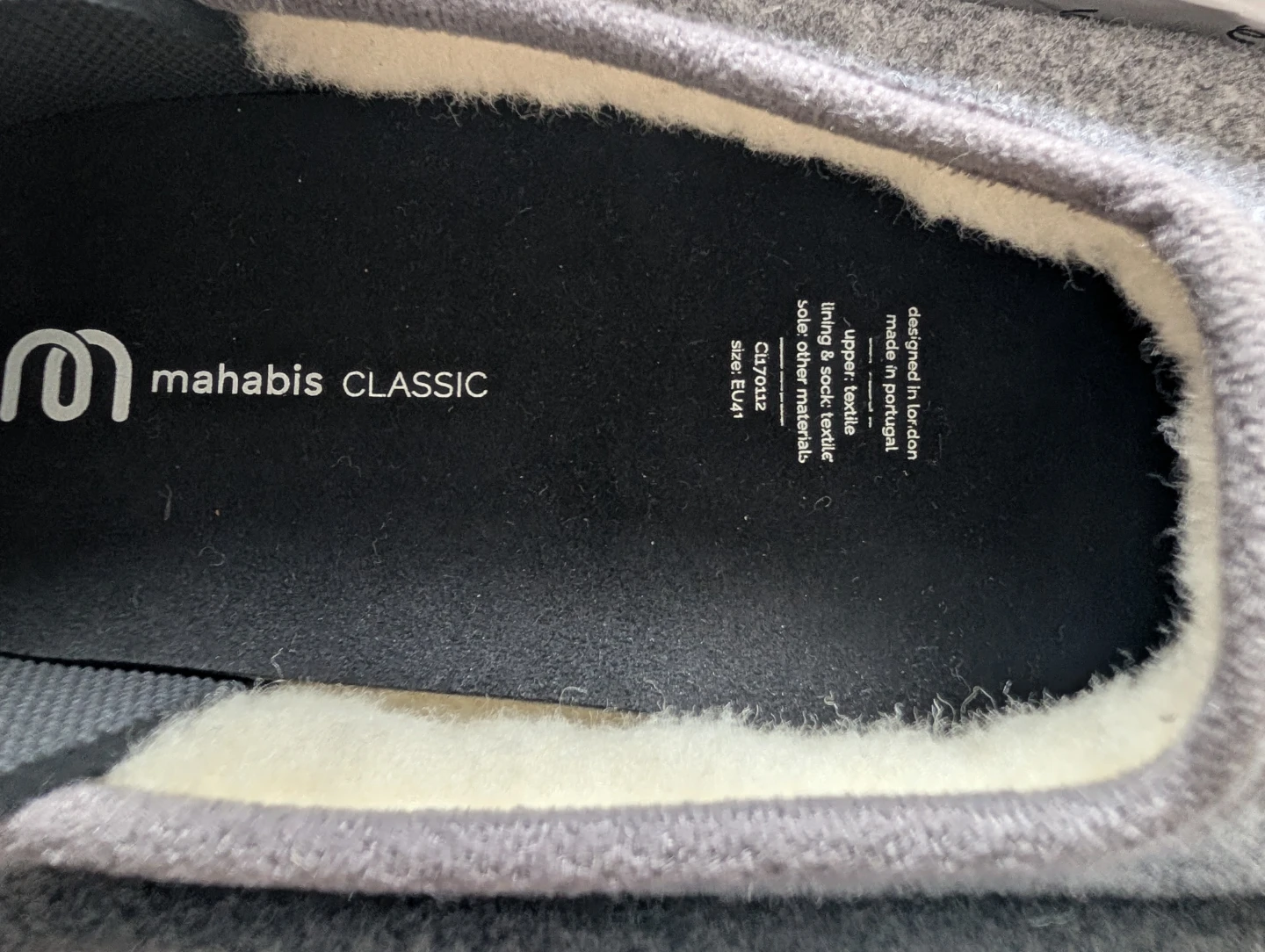 Mahabis Classic Slippers EU 41 Grey - photo 2