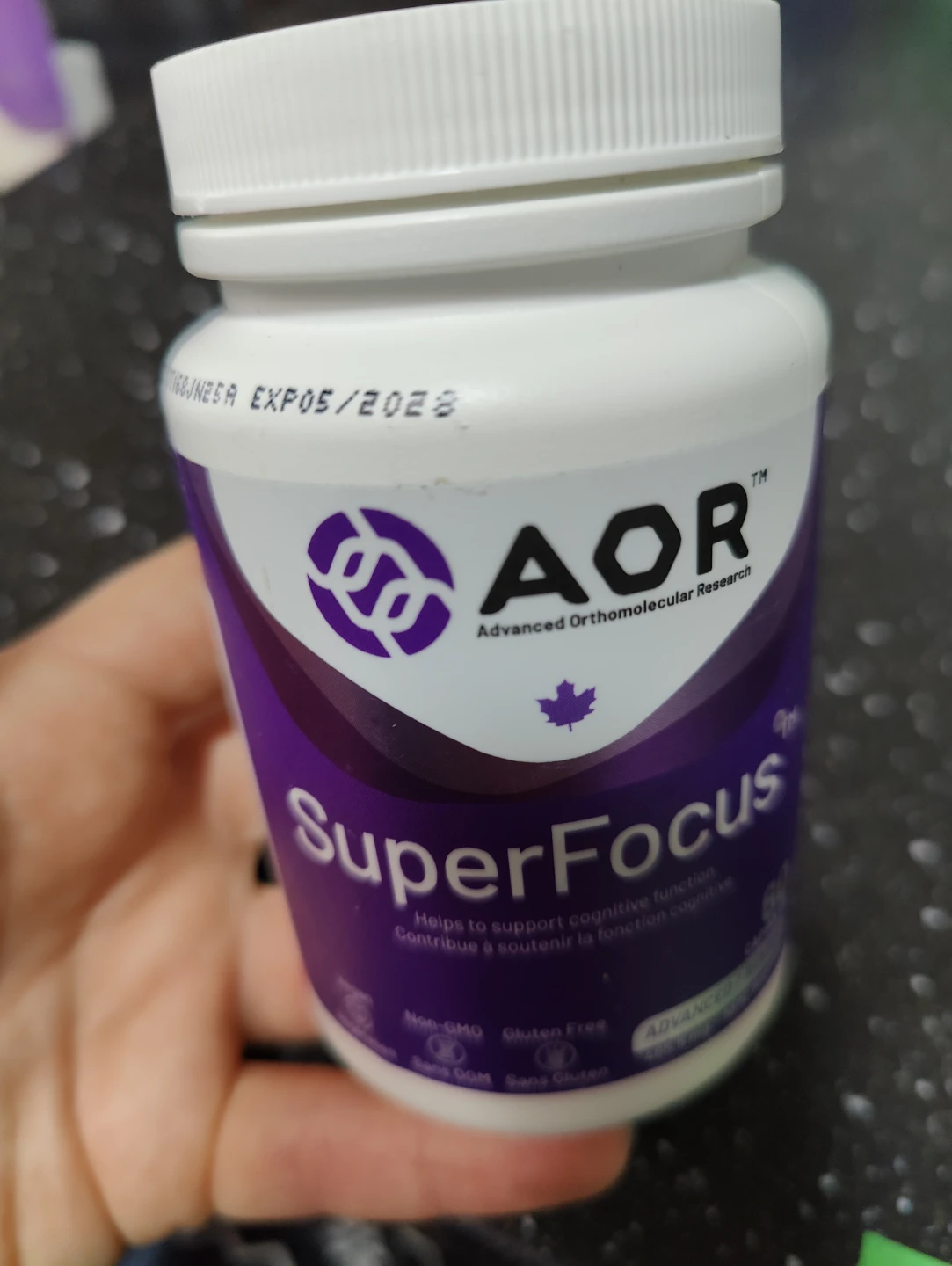 AOR SuperFocus Brain Support Supplement - 60 Capsules - photo 2