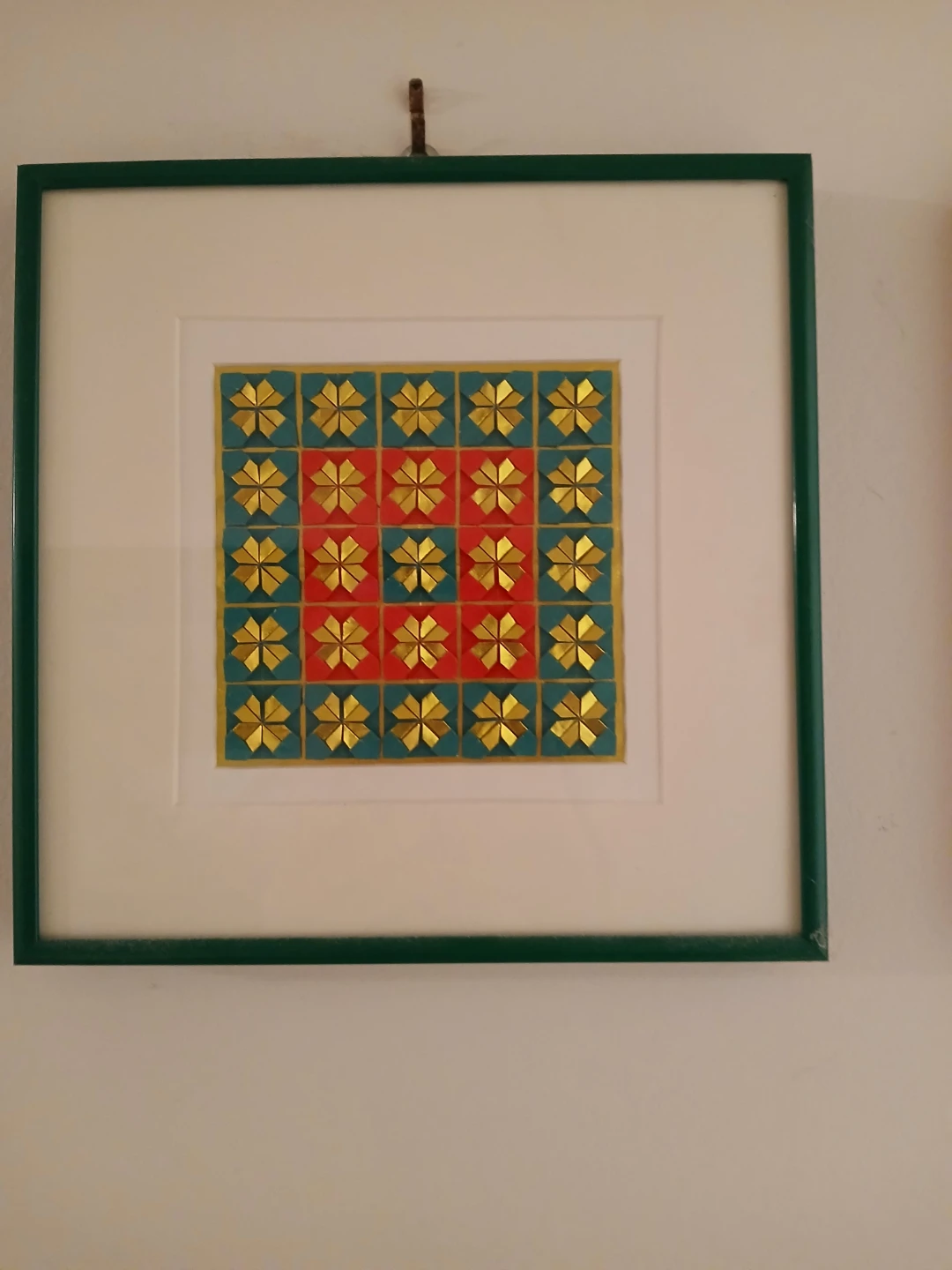 Framed hand crafted paper artwork - photo 2