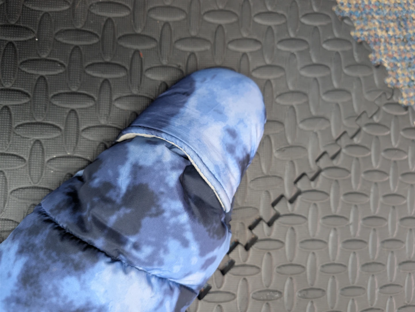 George Baby Snowsuit 6-12 Months Blue Tie-Dye - photo 3