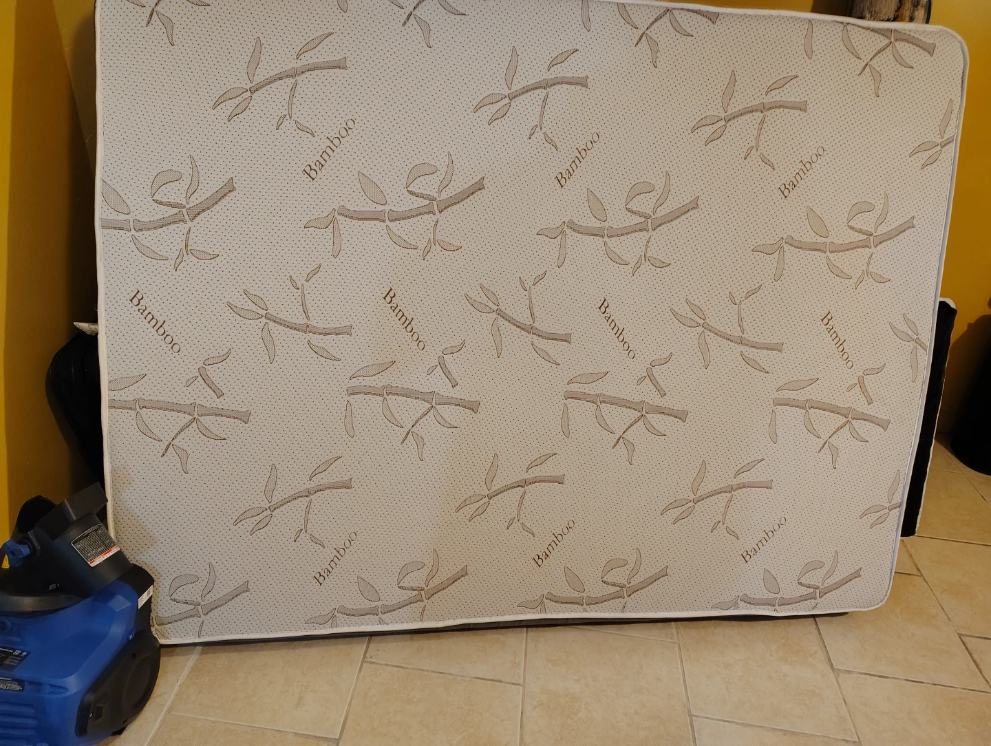 Queens size mattress and a spit bed bottom - photo 2