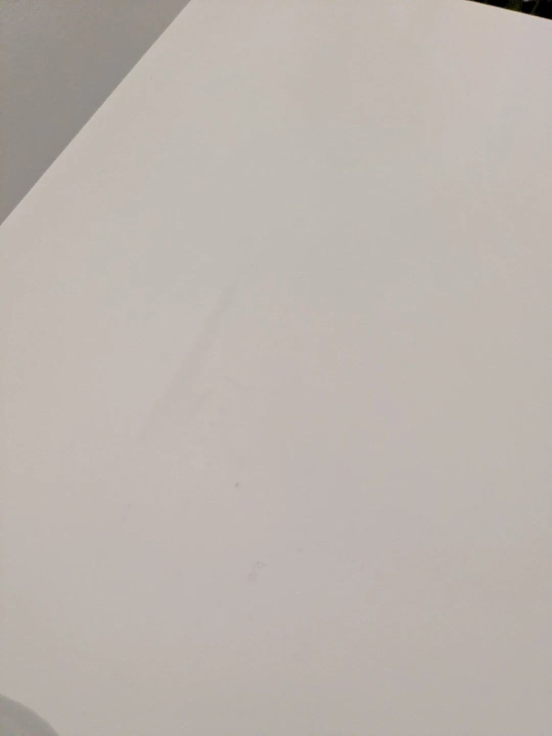 IKEA White Accent Table with Shelf - photo 3