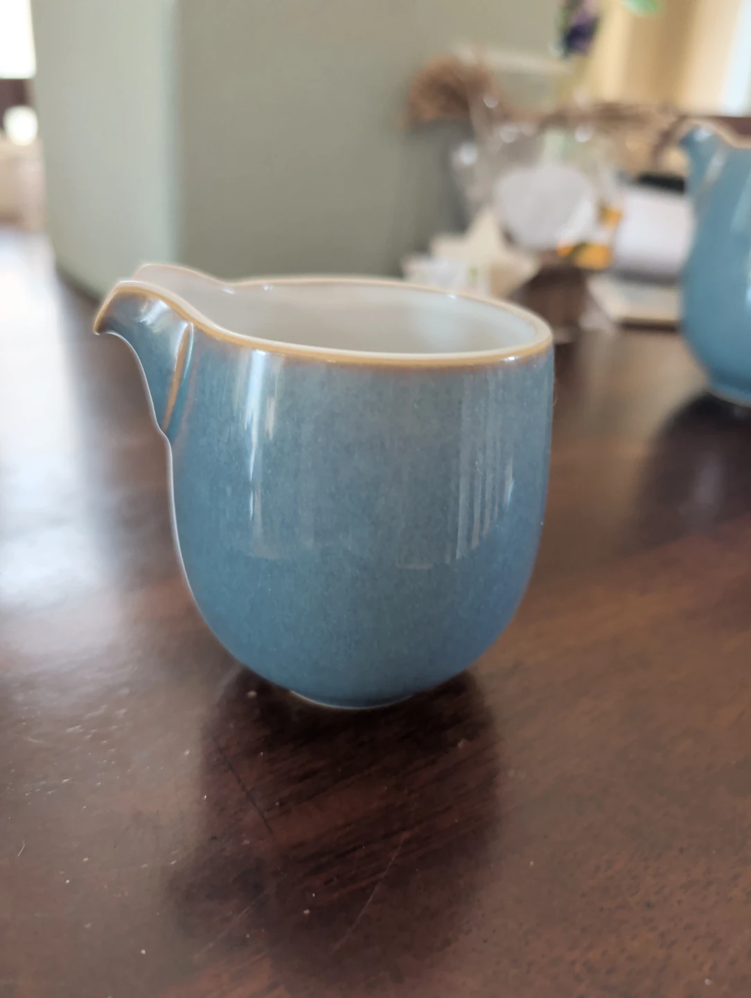 Denby Azure Coast Ceramic creamer