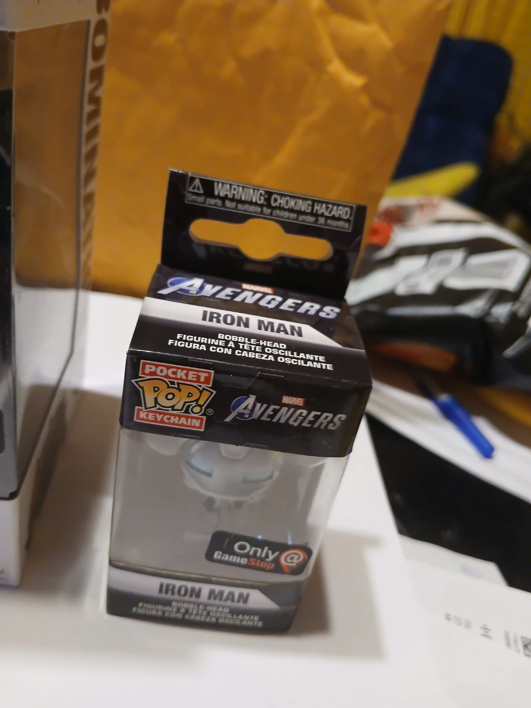 Pop avengers 636. And a iron man keychain - photo 2