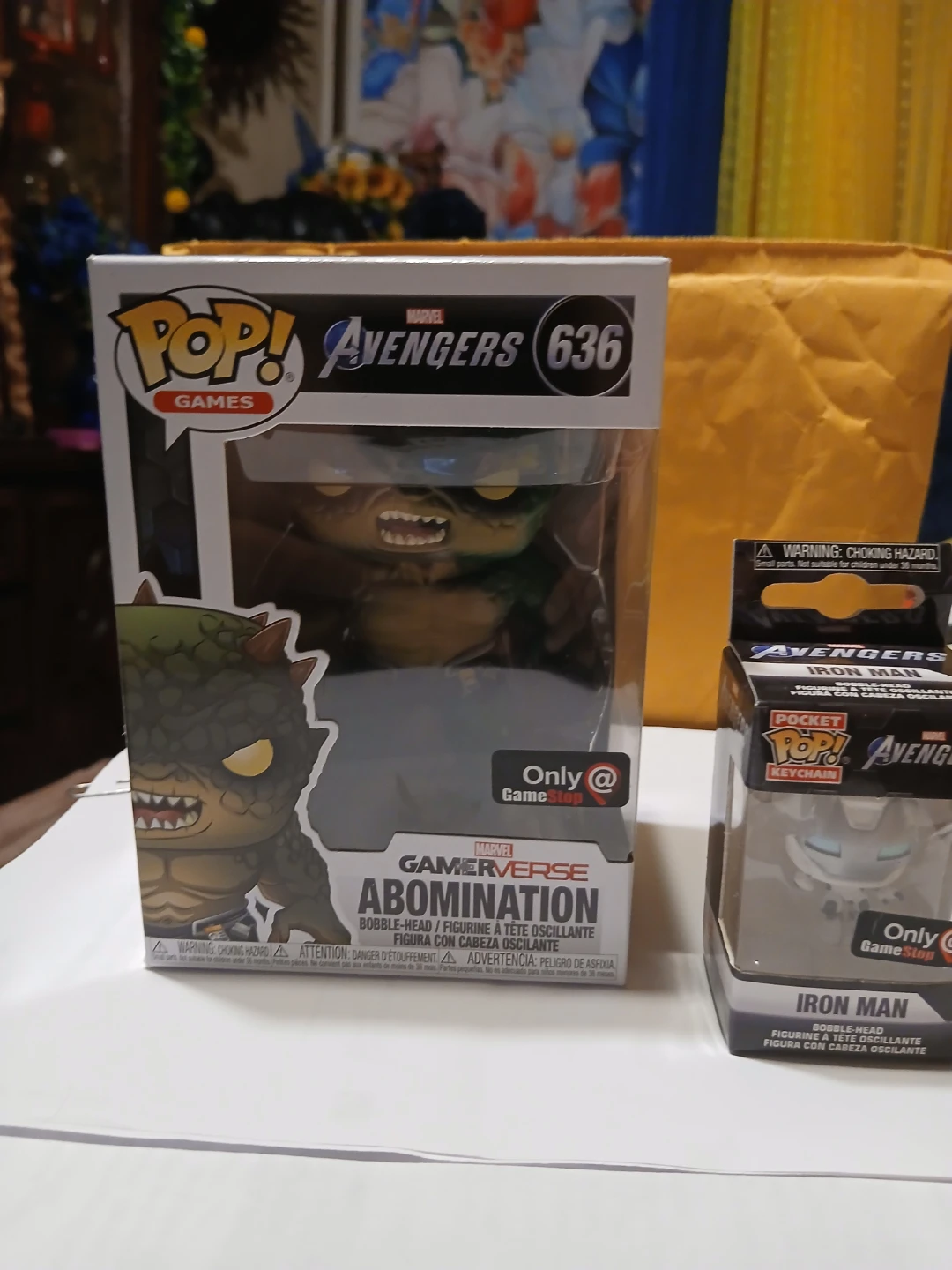Pop avengers 636. And a iron man keychain - photo 3