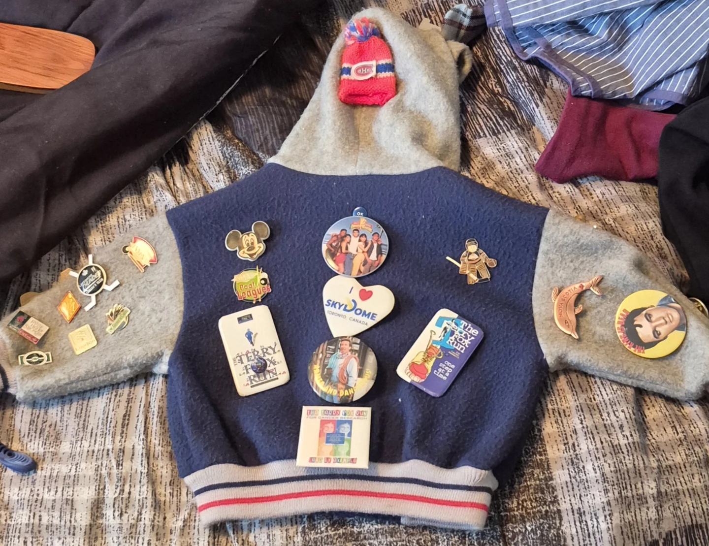 Varsity Jacket with Pins - photo 2