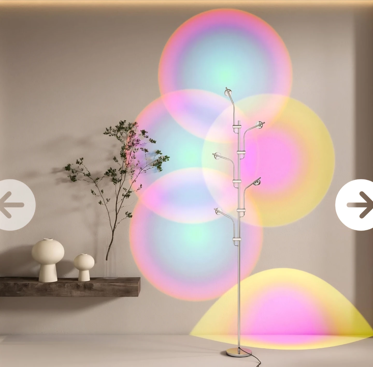 Halo projector floor lamp (New in box)