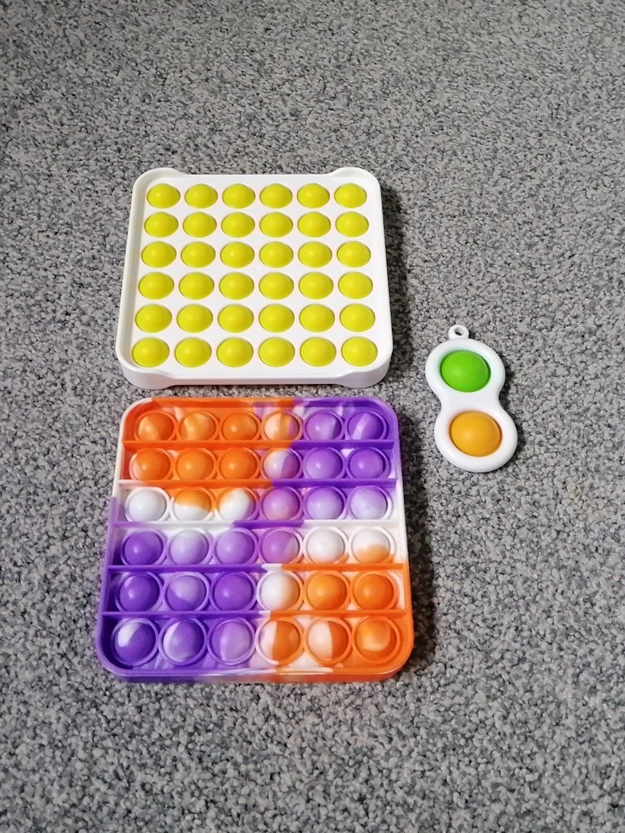 Pop It Fidget Toy Bundle