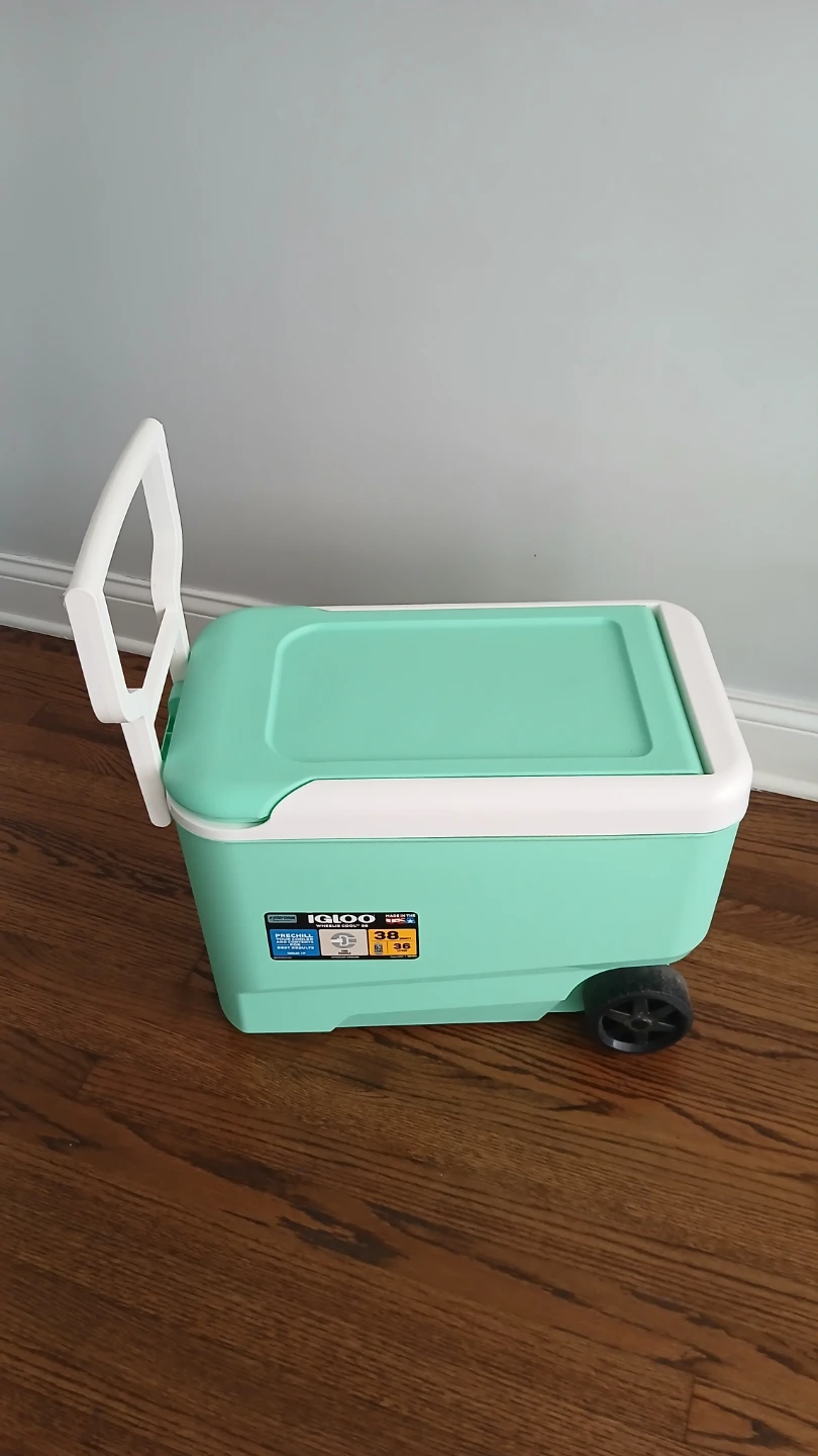 Igloo Wheelie Cool 38 Quart Cooler - Teal - photo 2