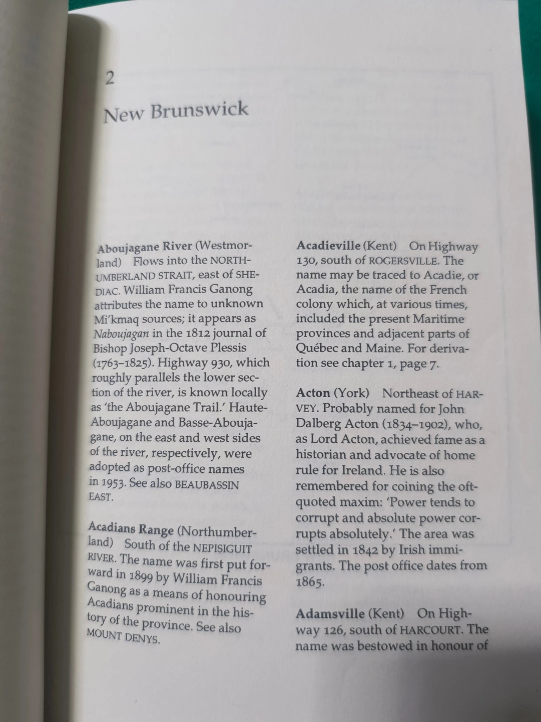 Place Names of Atlantic Canada, Softcover Book, 1997 - photo 5