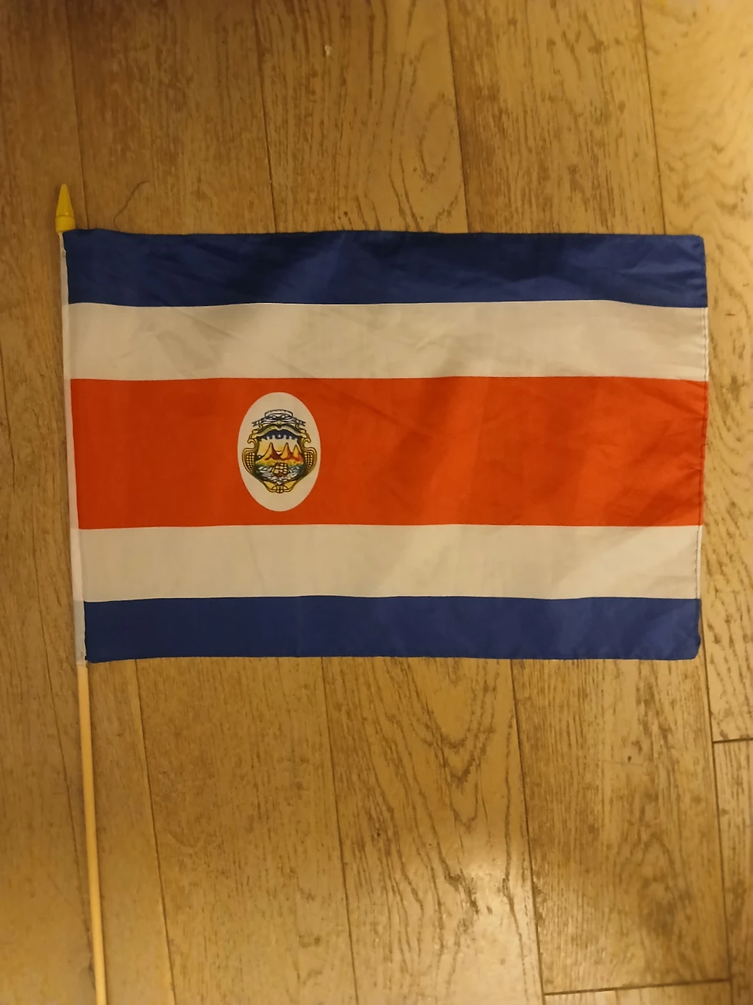 Costa Rica Handheld Flag with Stick - photo 2