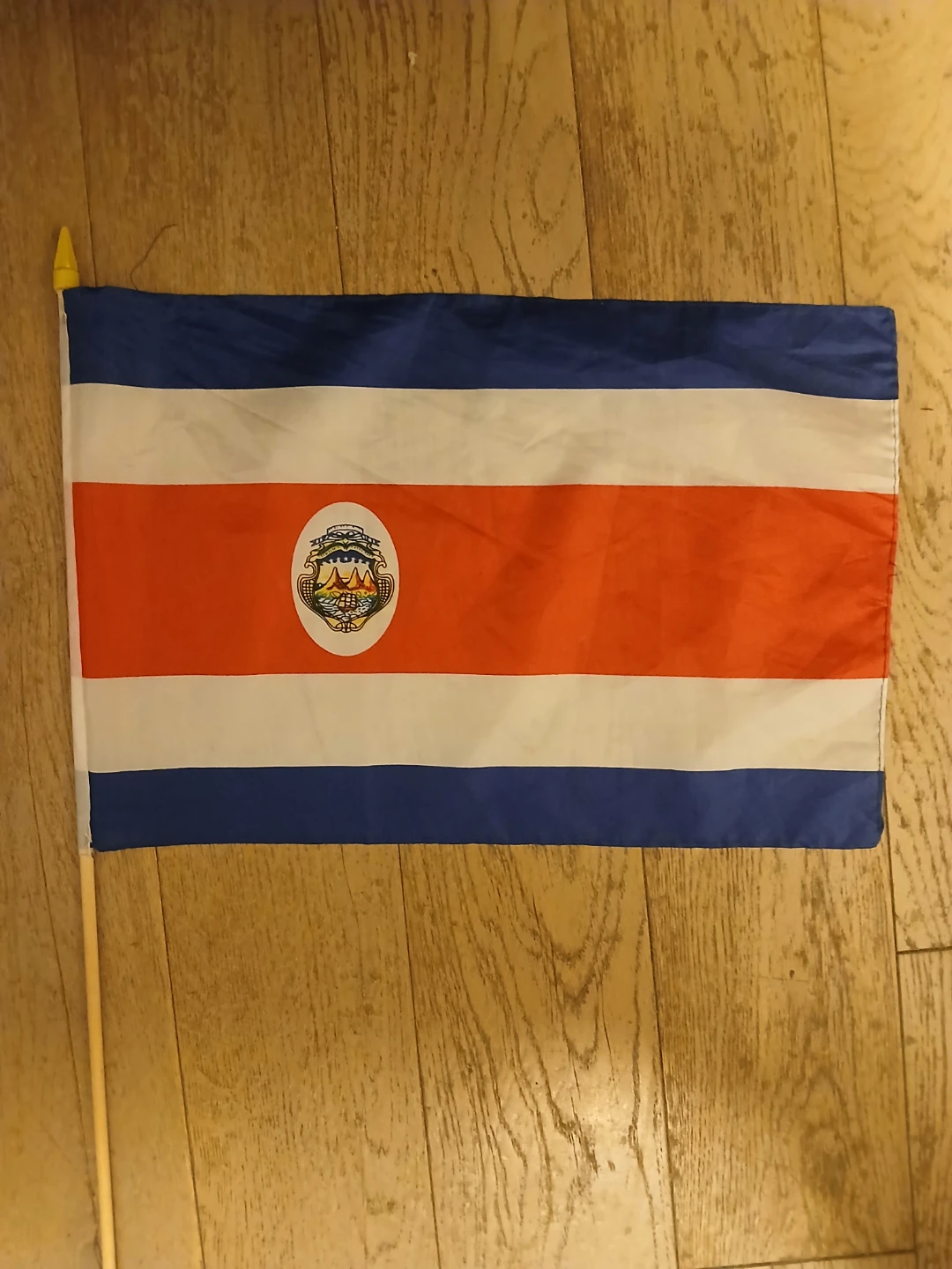 Costa Rica Handheld Flag with Stick - photo 3