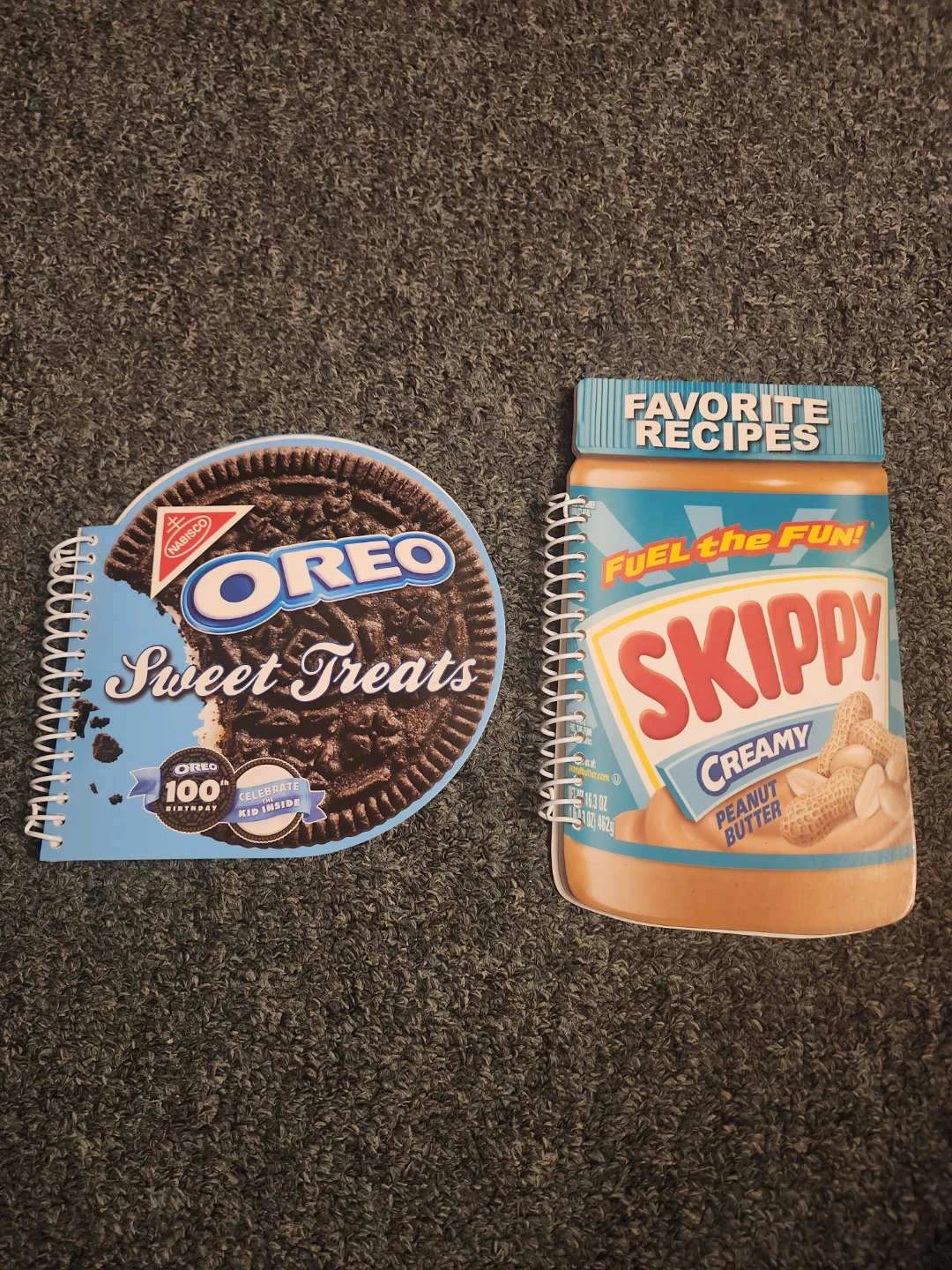 Oreo Sweet Treats & Skippy Creamy Peanut Butter Recipe Notebooks