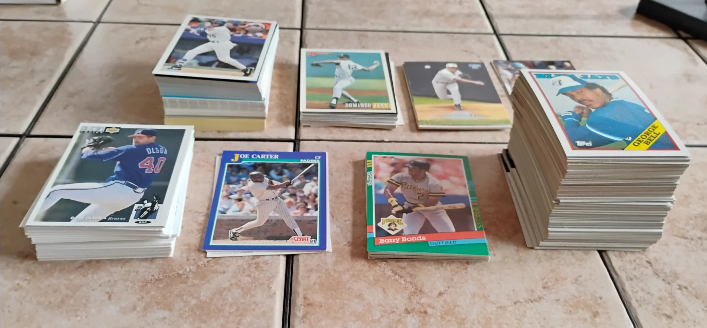 Collection Of Baseball Cards!