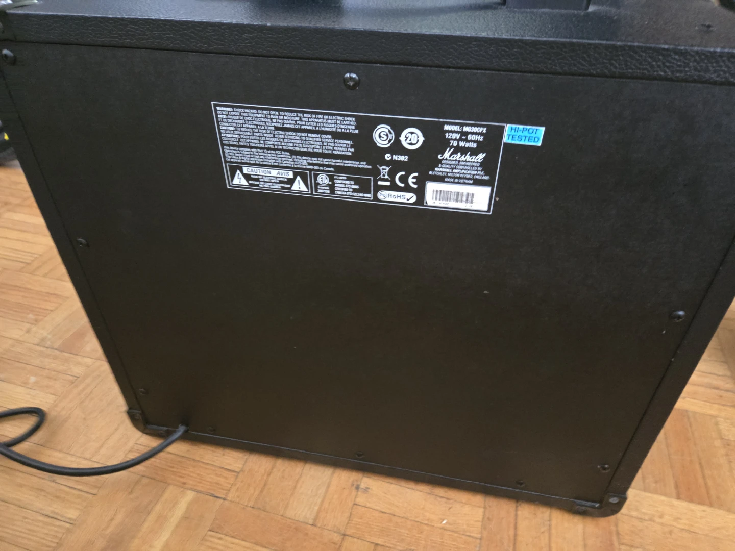 Marshall MG Gold Series 30W Combo w/ Digital FX - photo 5