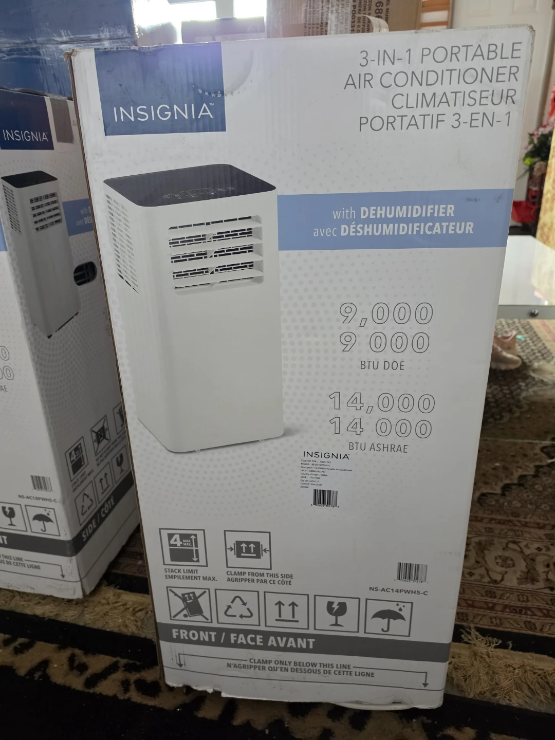 Insignia 3-in-1 Portable Air Conditioner with Dehumidifier - photo 3