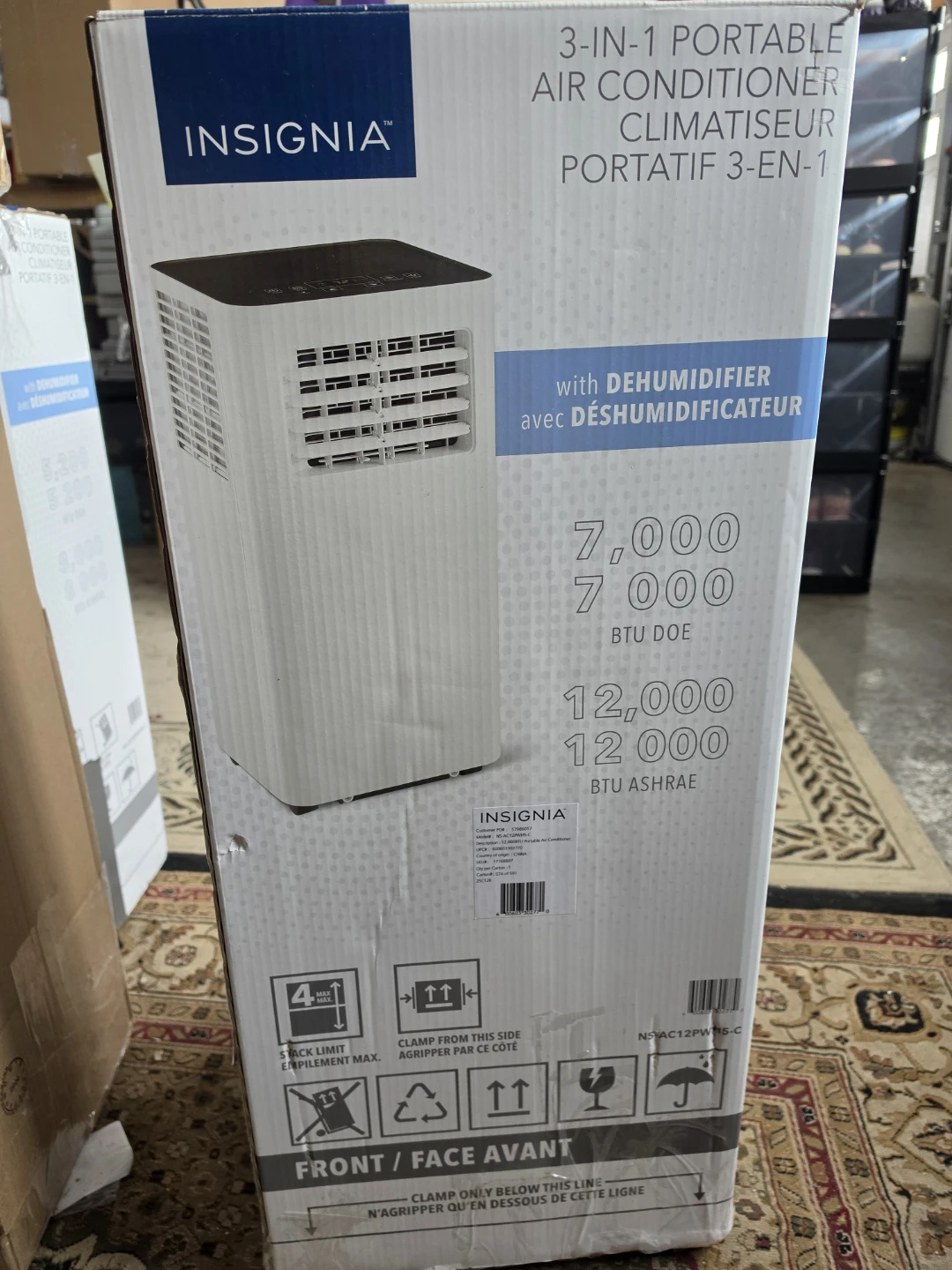 Insignia 3-in-1 Portable Air Conditioner with Dehumidifier - photo 4