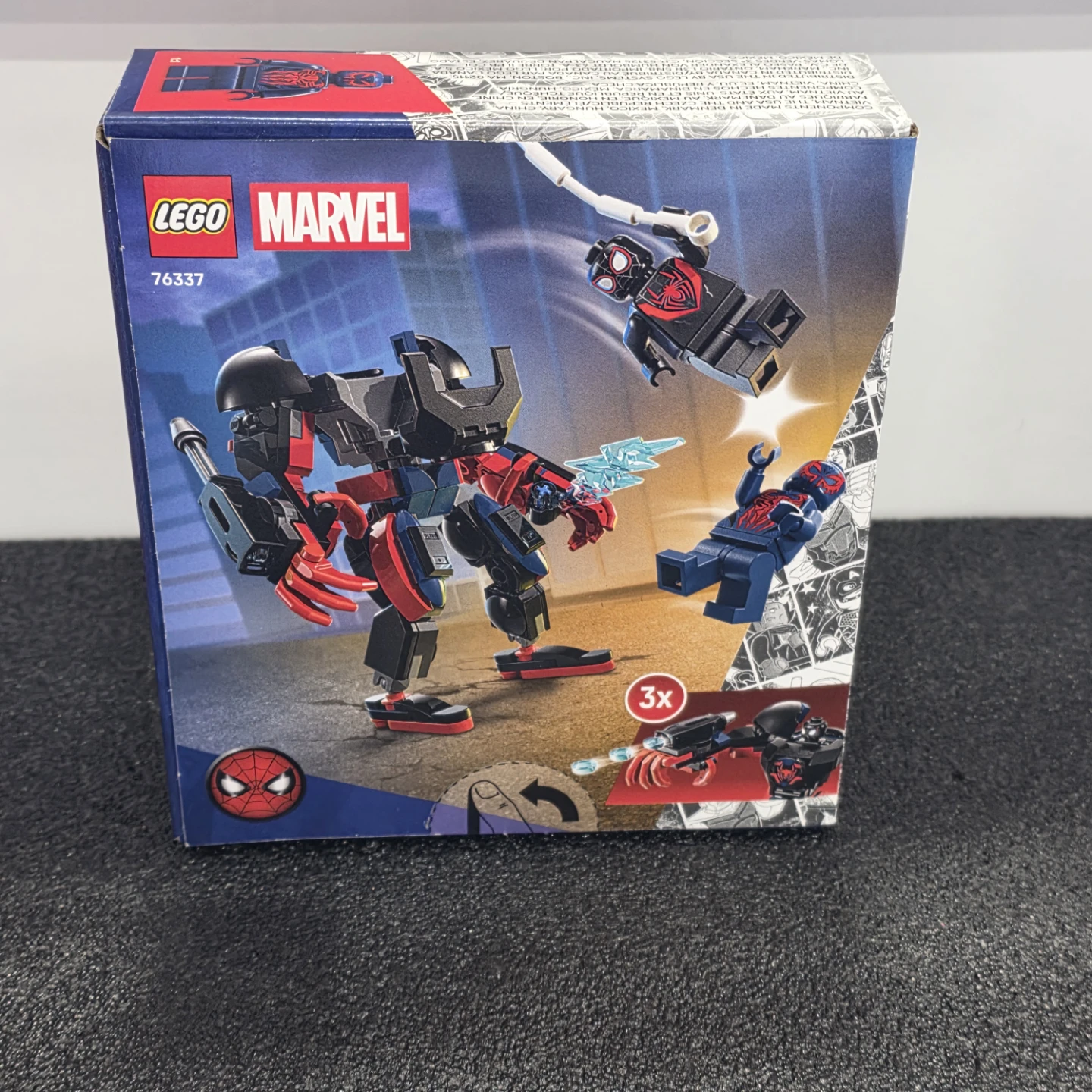 LEGO Marvel Spider-Man Miles Morales Mech 76337 Building Toy - photo 3