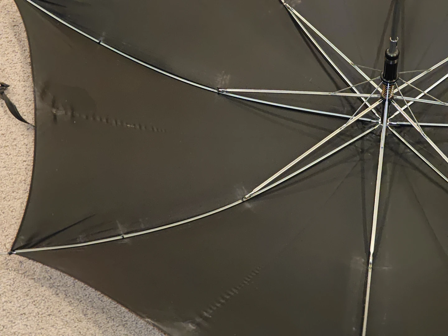 2-in-1 Walking Stick Umbrella - Automatic Open - 40" Canopy - photo 3