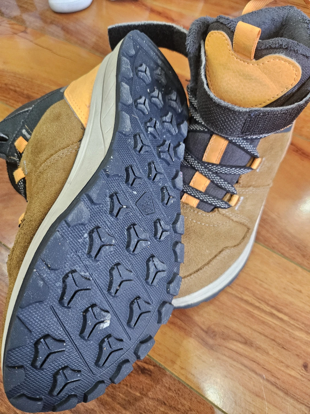 Kids' Warm Leather Boots - Jr Orange - photo 2