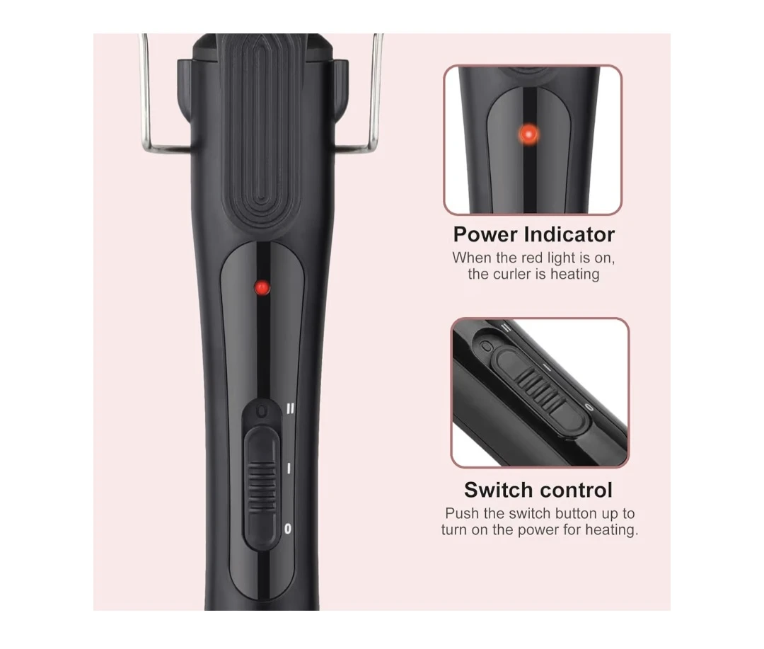 3 Barrel Ceramic Curling Iron Wand - photo 3