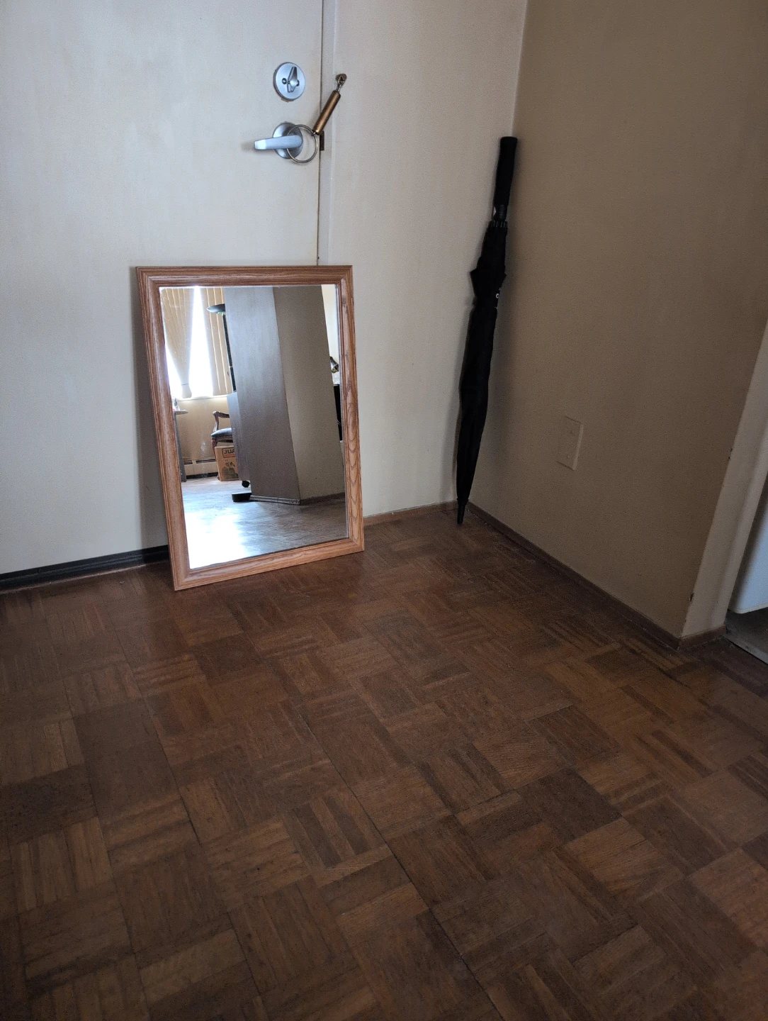 Wooden Framed Wall Mirror - photo 2