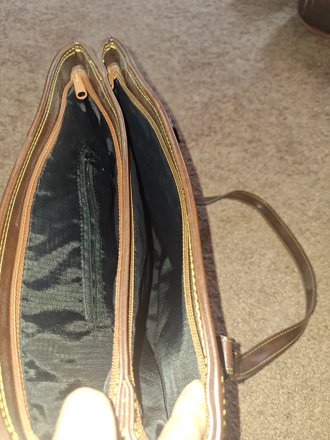 Faux Leather Tote Bag( shoulder bag - photo 3
